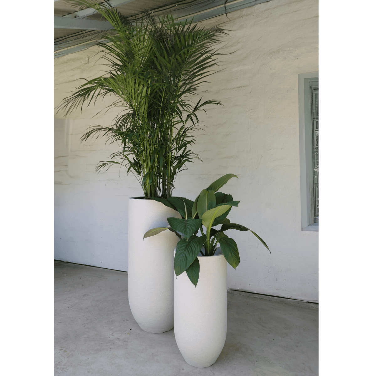 European Verticale Planter - Off White
