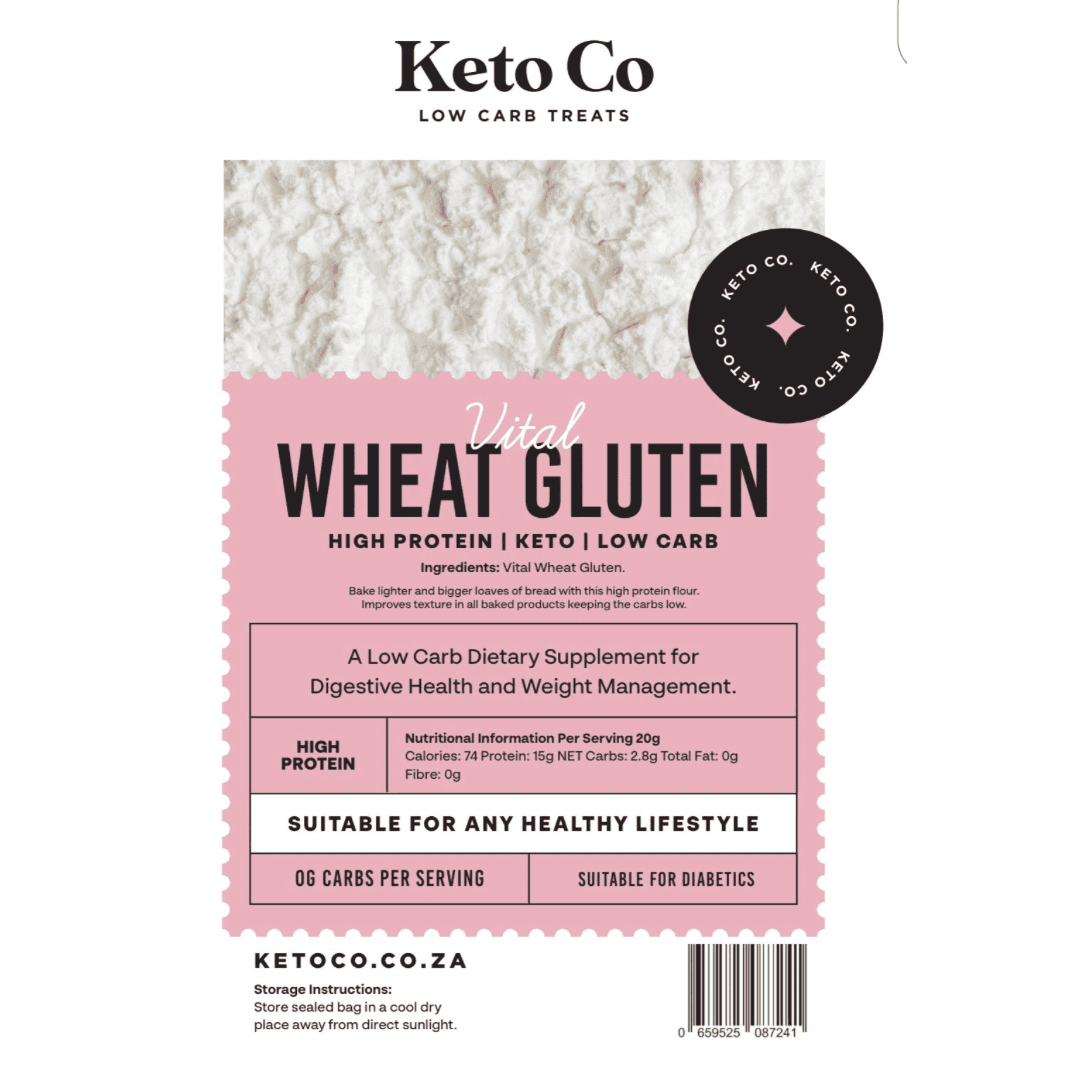 Vital Wheat Gluten | Keto Bread Baking Protein | Keto Co
