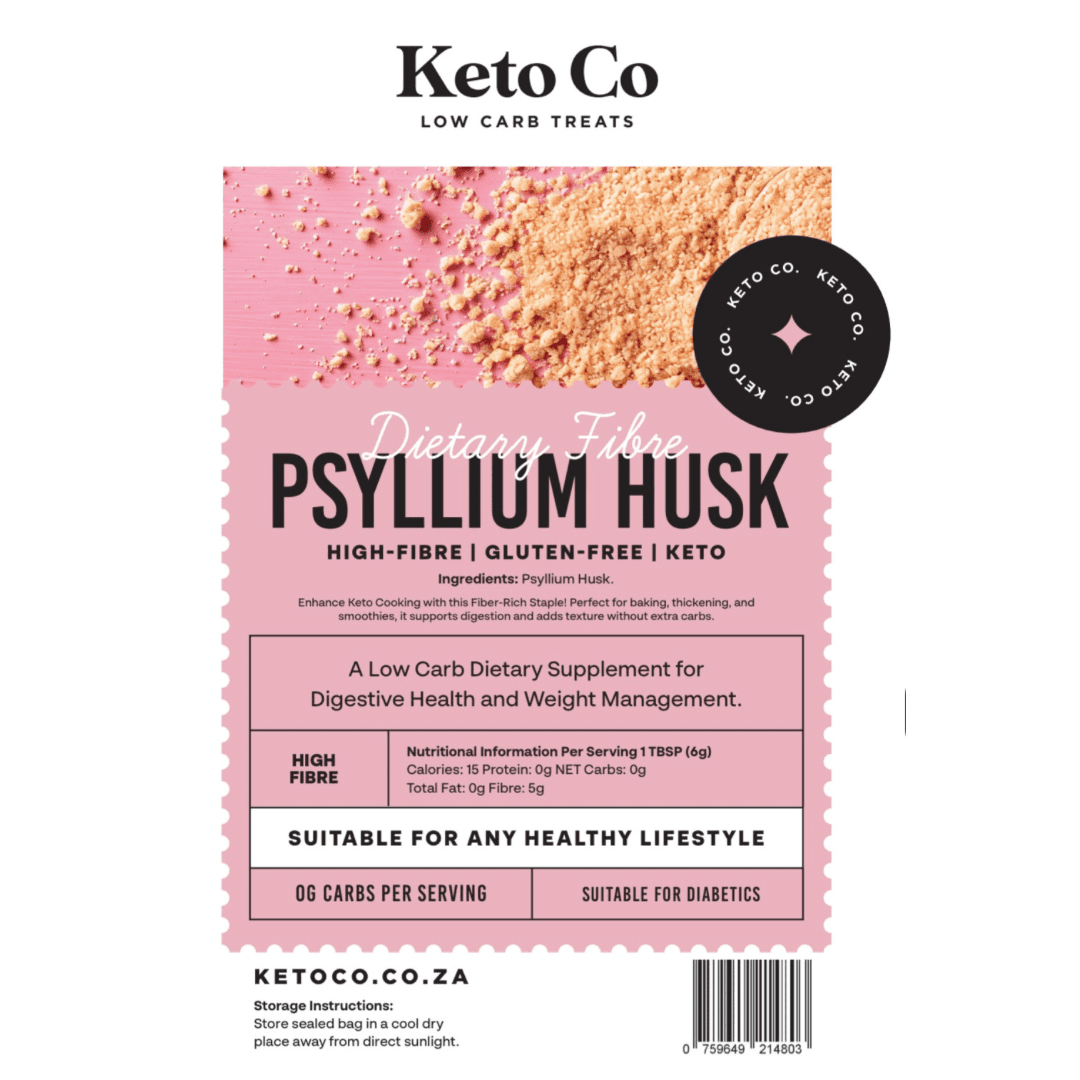 Psyllium Husk | Keto Baking Fibre 100g | Low Carb Ingredient | Keto Co