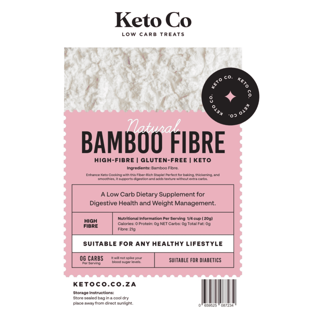 Bamboo Fibre | Zero Carb Keto Baking Fibre | Keto Co
