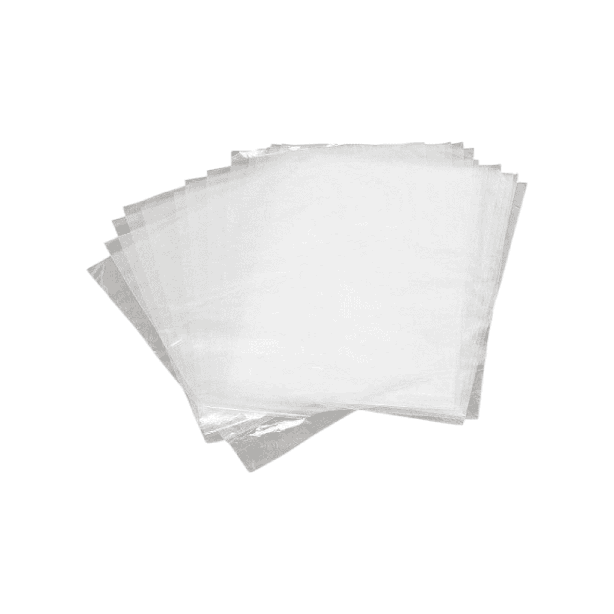 Refuse Bags 75x95cm 50microns Clear Plastic 100pack