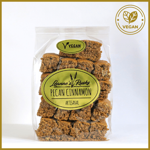 Pecan Cinnamon Rusks (Vegan)
