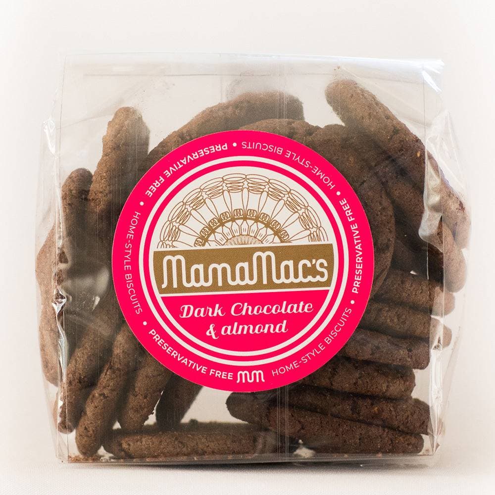 Dark Chocolate & Almond Biscuits