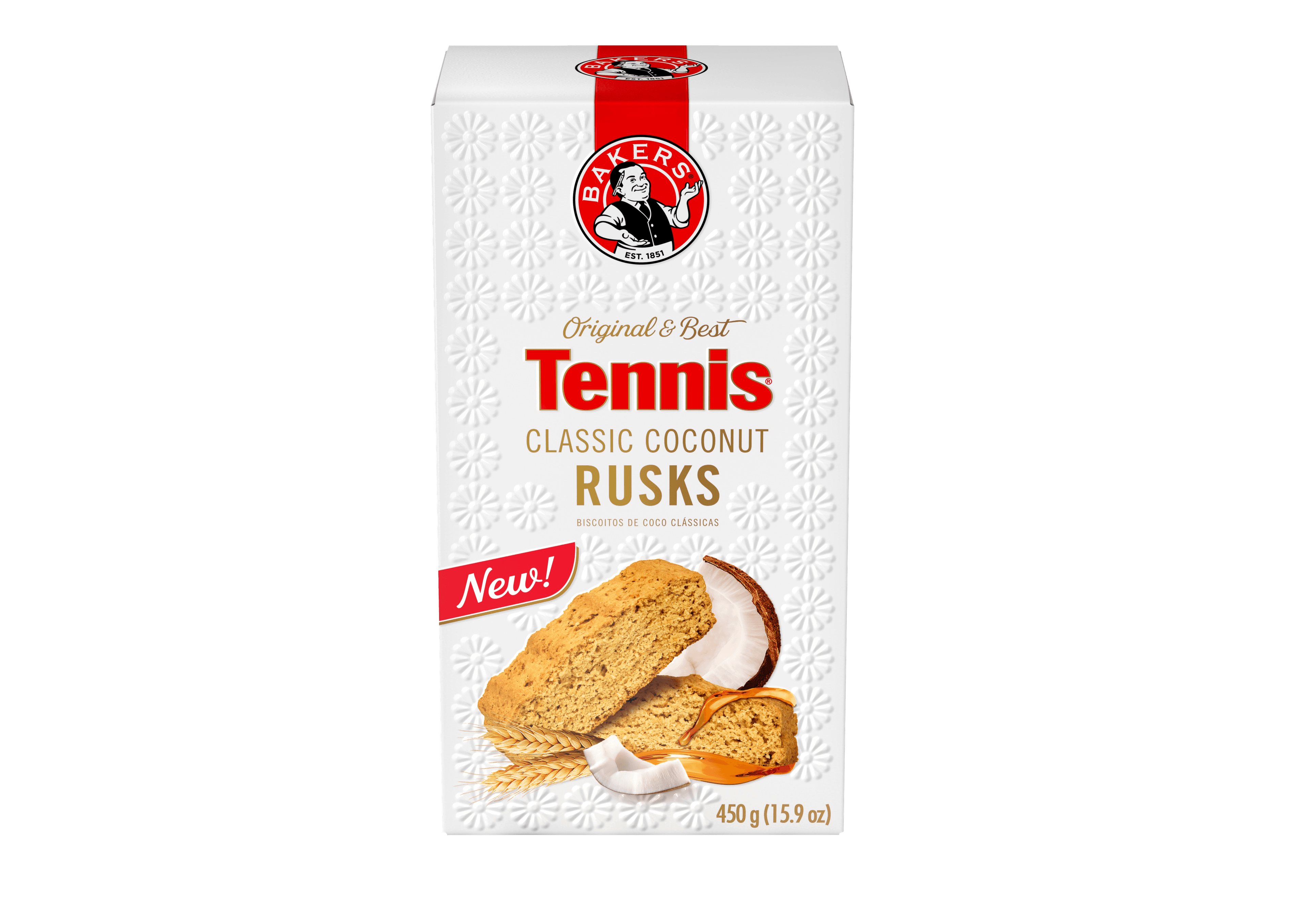 Bakers Tennis Rusk 450g