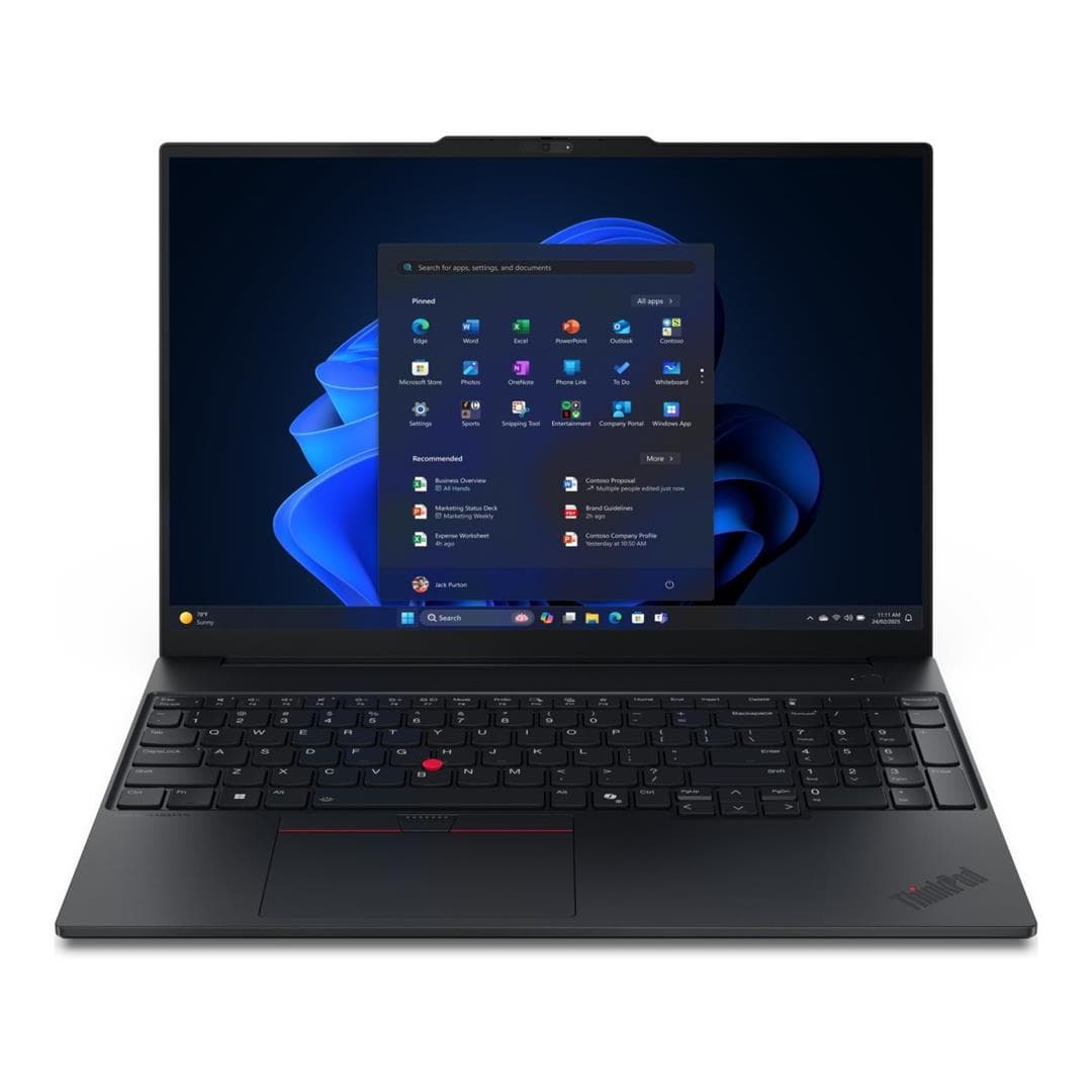 Lenovo ThinkPad E16 G3 16-inch WUXGA Intel Core Ultra 7 258V 32GB RAM 1TB SSD Win 11 Pro AI Laptop