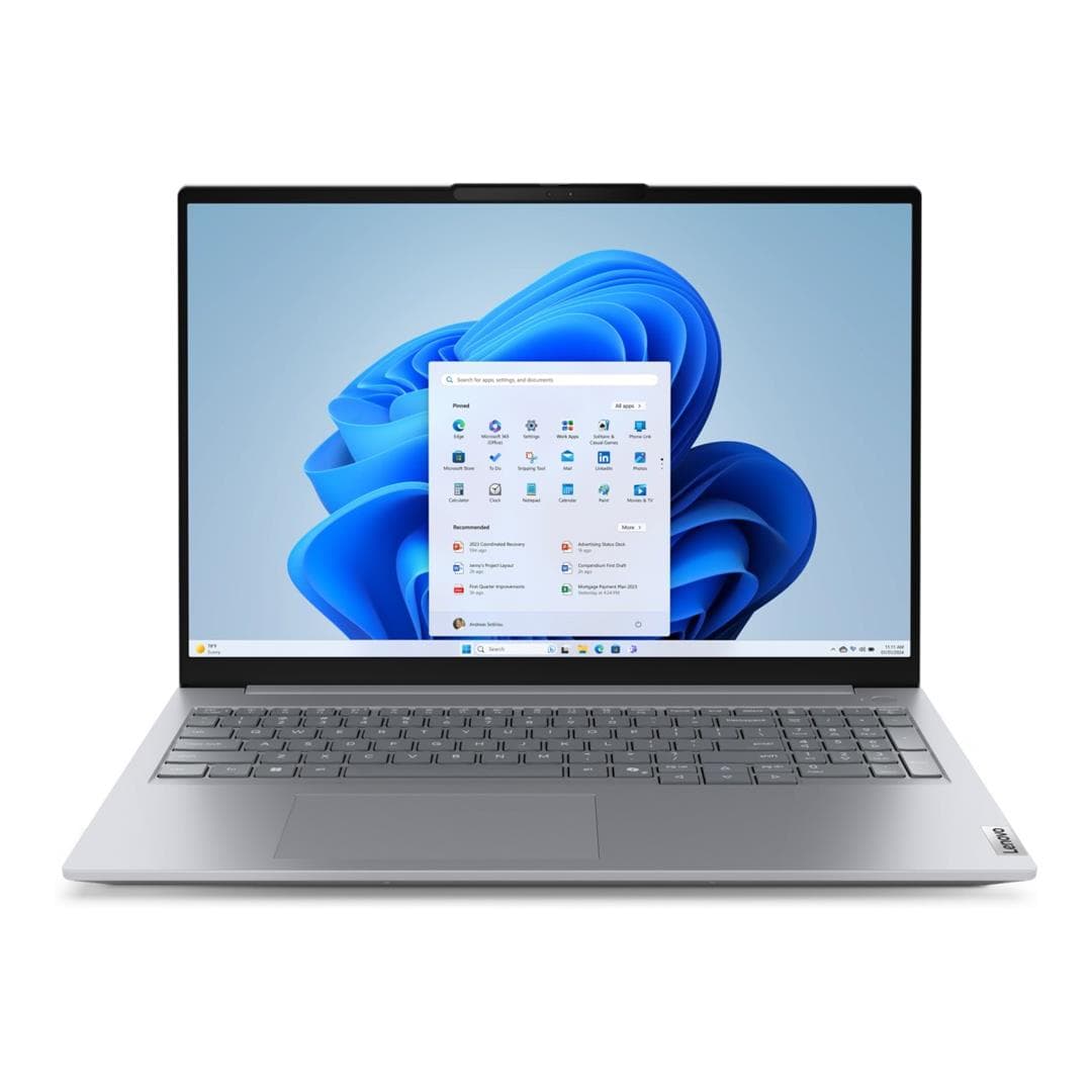Lenovo ThinkBook 16 G8 IAL 16-inch WUXGA Intel Core Ultra 7 255H 16GB RAM 1TB SSD Win 11 Pro AI Laptop 21SK001JZA