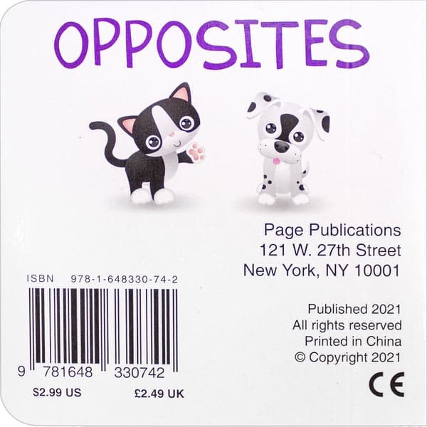 Little Library First Books Opposites B/B