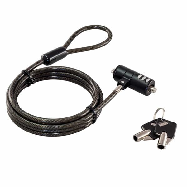 Push-In Key Type Kengsington Lock