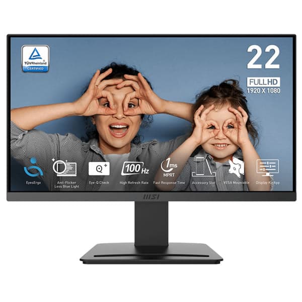 MSI PRO | MP223-E2 | 21.45" FHD | Business & Productivity Monitor