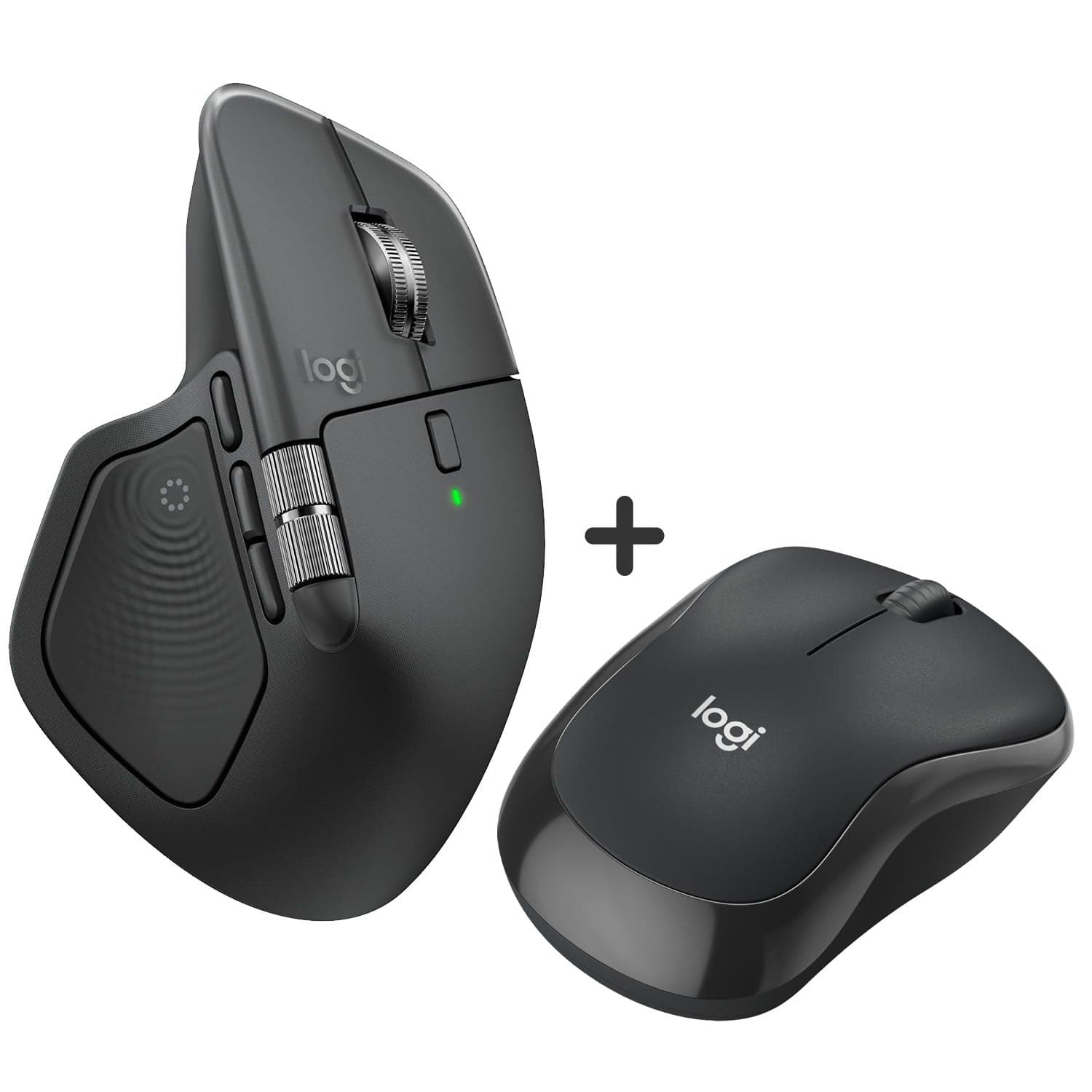 Logitech MX Master 4 Wireless Mouse + Logitech M240 - Graphite
