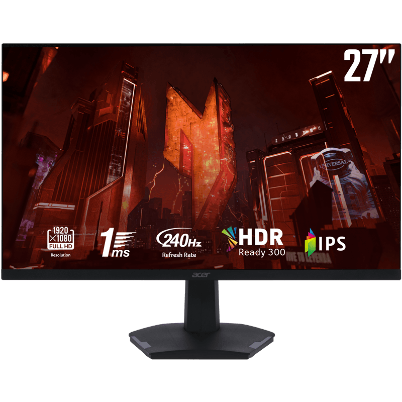 Acer Nitro VG270 27" FHD IPS 240Hz 1ms Freesync HDR Gaming Monitor