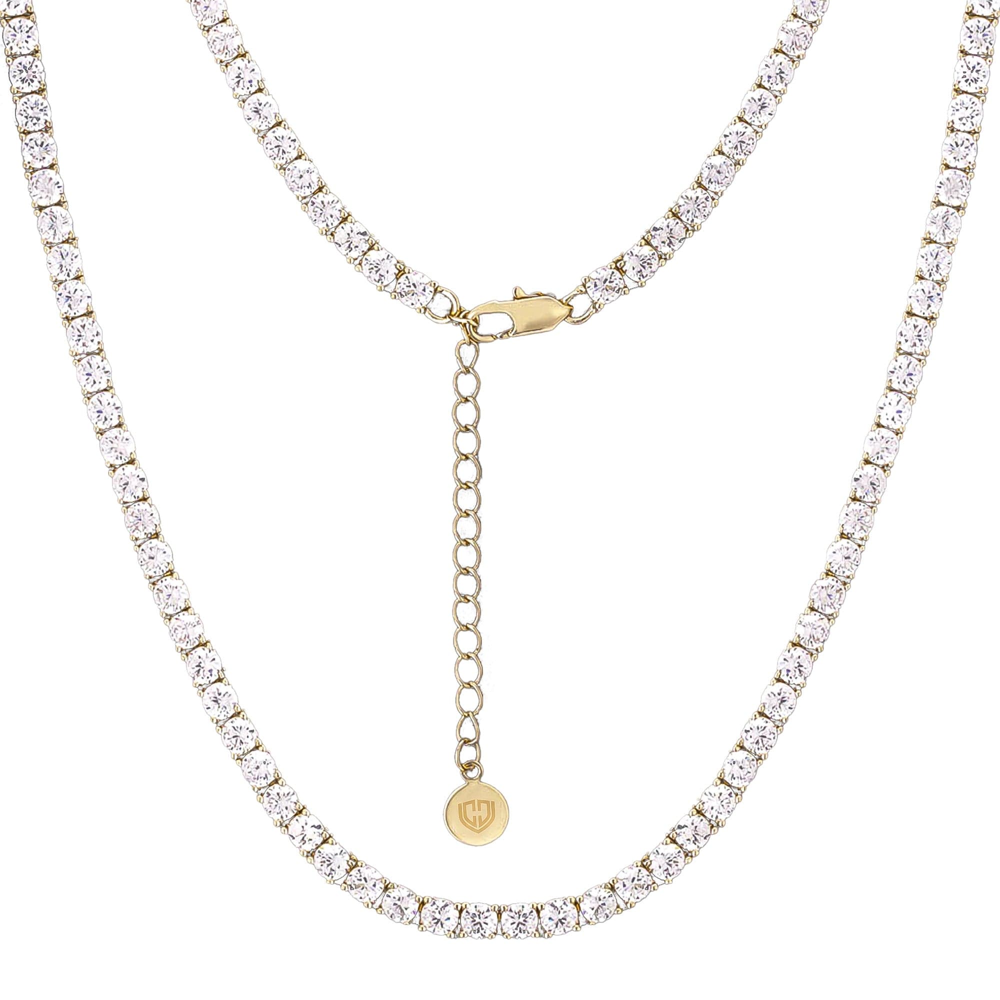 Womens Tennis Necklace