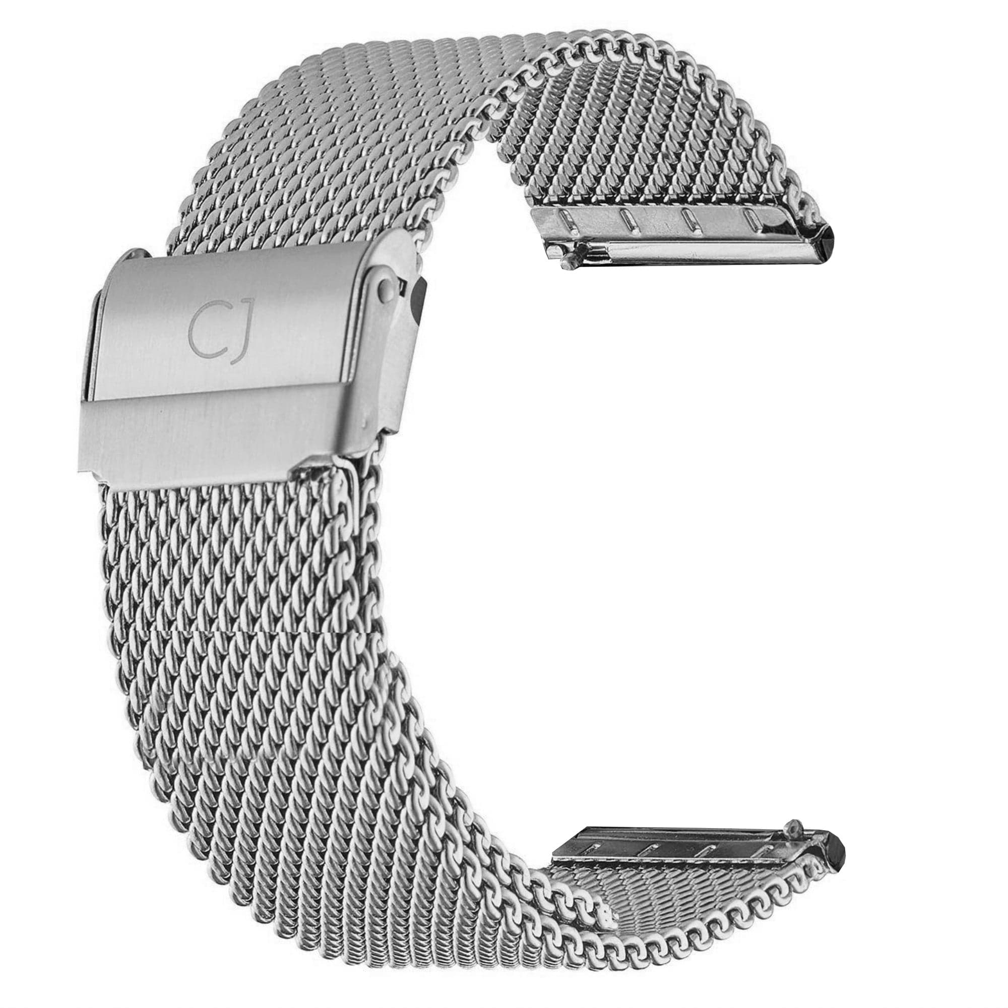 22mm / 20mm Quick-Release Stainless Steel Mesh Strap for Amazfit Watch